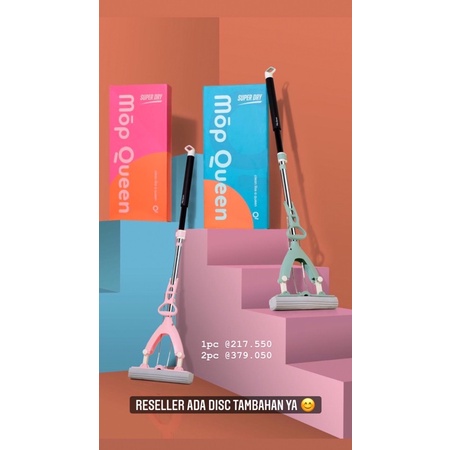 MopQueen Sponge Chamois Mop