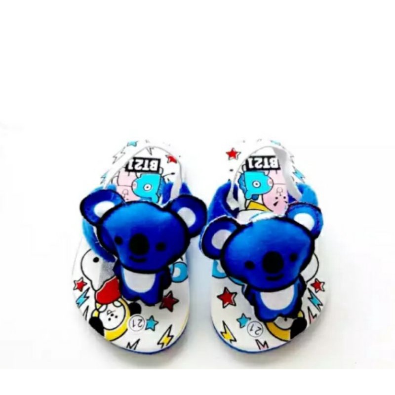 Arkn-SandaL Anak Baby Boneka BTs21 Terbaru