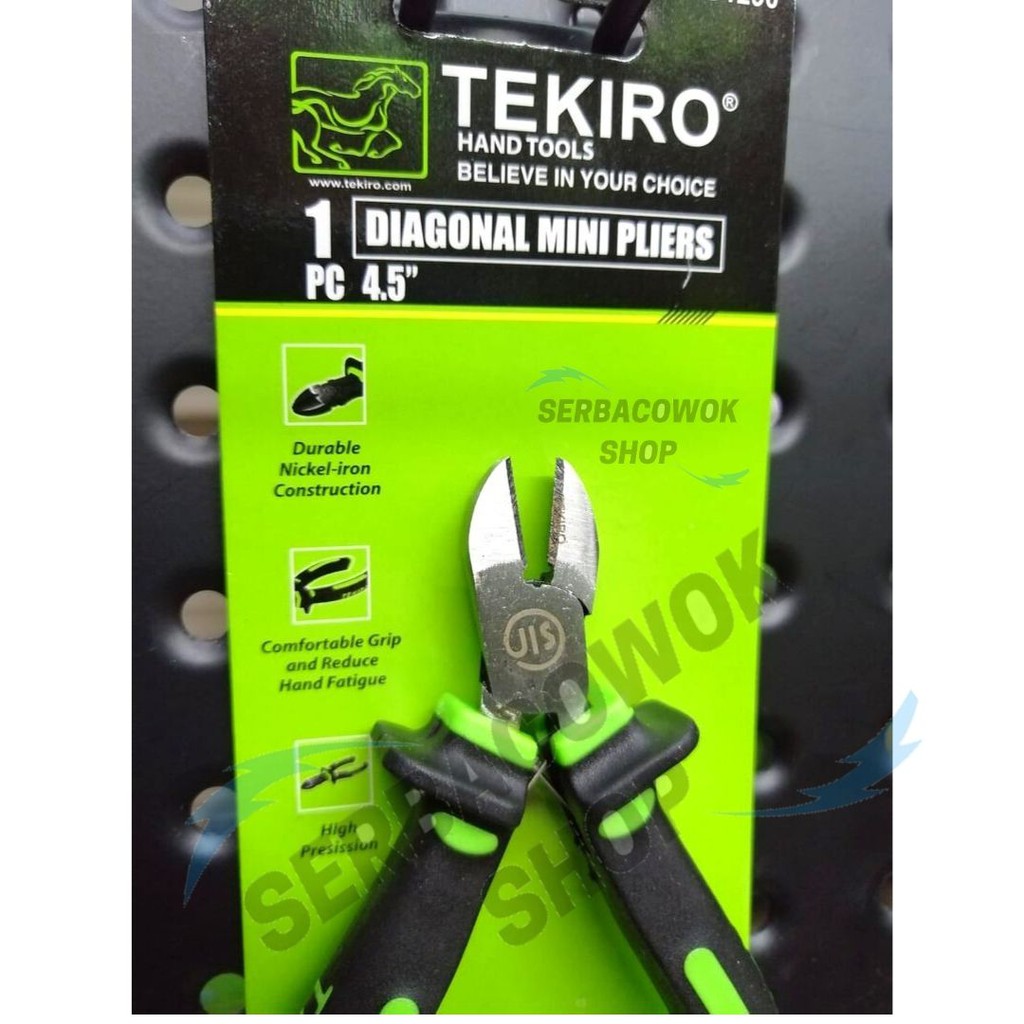 Tekiro Tang Potong Mini 4.5 Inch Diagonal Cutting Pliers Termurah Berkualitas