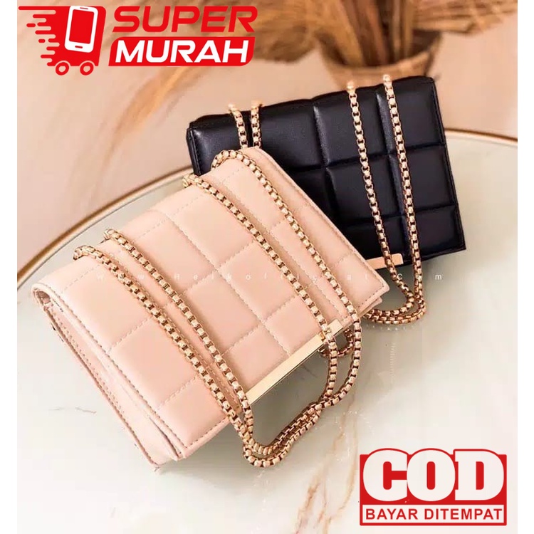 Tas selempang slempang rantai kekinian korean style sling bag mini