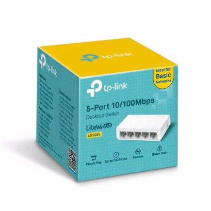 Tp-Link Tplink LS1005 Lite Wife 5-Port 10/100Mbps Desktop Switch