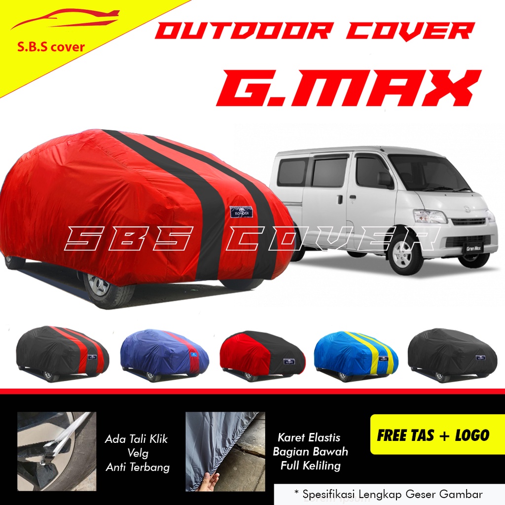 PREMIUM Body Cover Mobil Grandmax Sarung Mobil Grandmax/Grand Max/Grandmax minibus/apv/apv arena/apv luxury/luxio/futura/futura jumbo