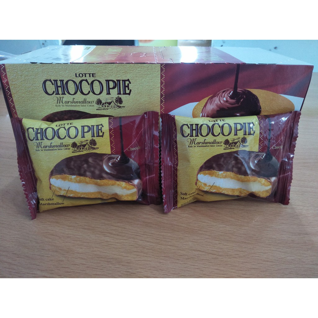 

Lotte Choco Pie Marshmallow Isi 12Pcs