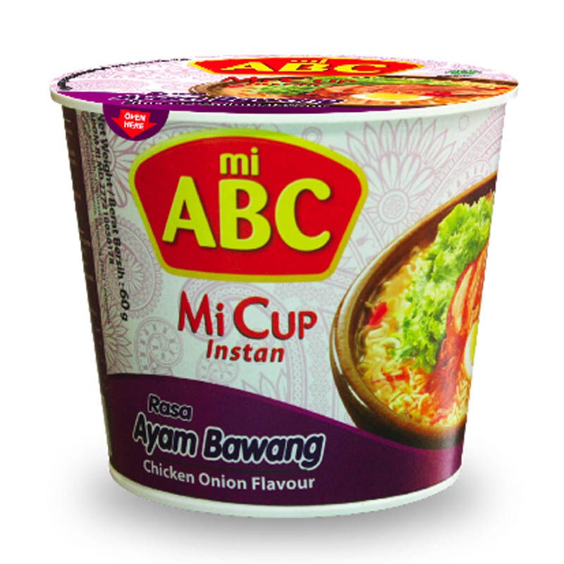 

ABC Mie Instan Cup Rasa Ayam Bawang 60g
