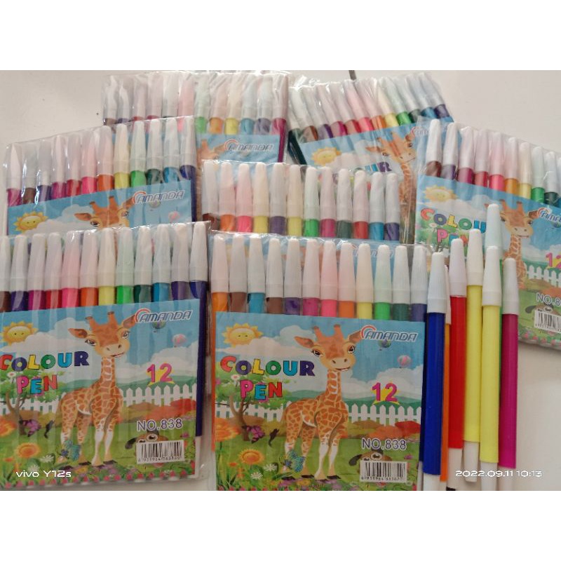 

Spidol 12 color lusinan/pcs
