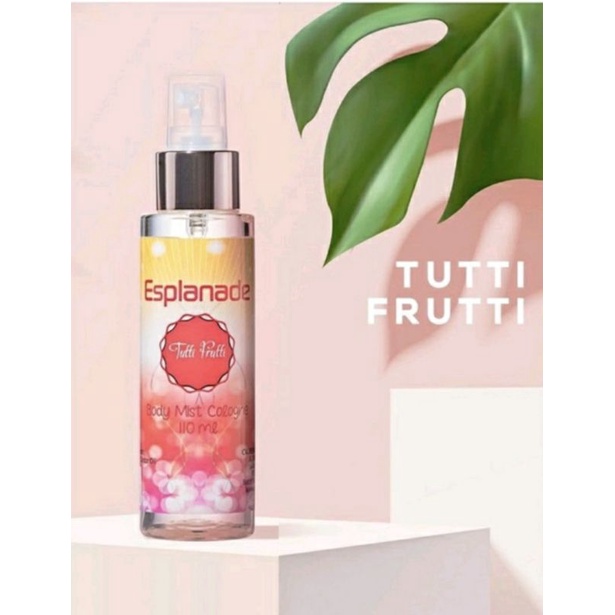 Parfum Tahan Lama Esplanade Body Mist Tutti Frutti spray 110ml Original 100% Murah Kekinian