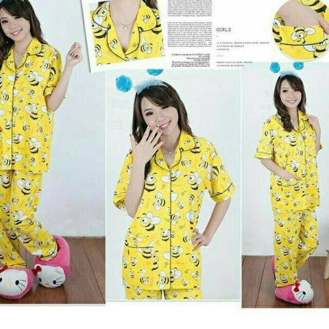 PAJAMAS CP CUTIE BEE LD 104 CM