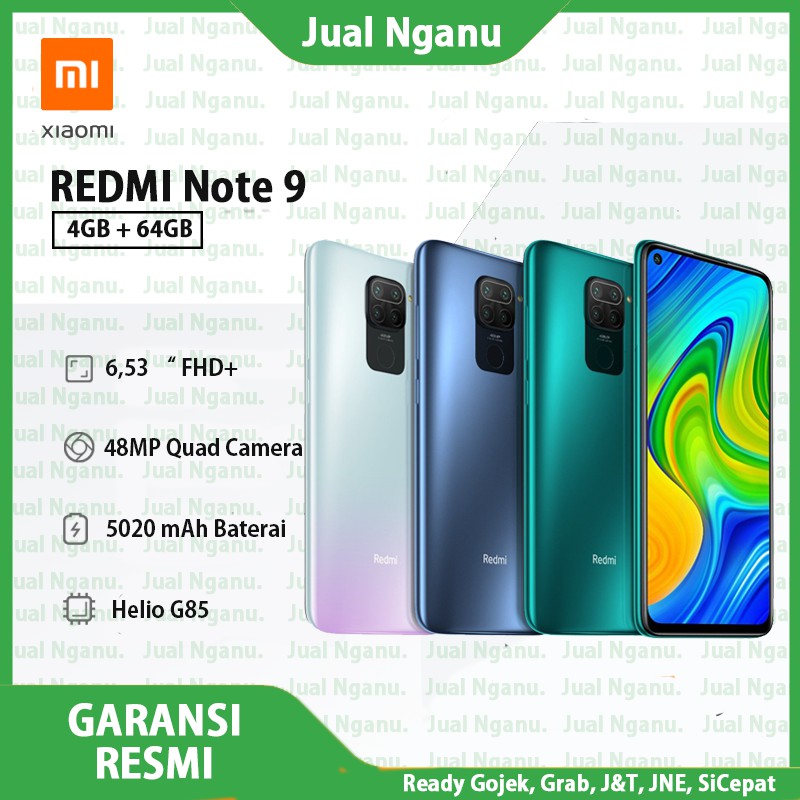 REDMI Note 9 Ram 4/64 GB