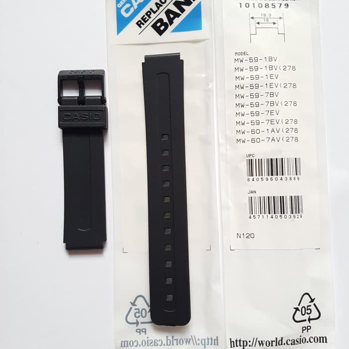 Band Watch MW-59 / Casio Original Strap