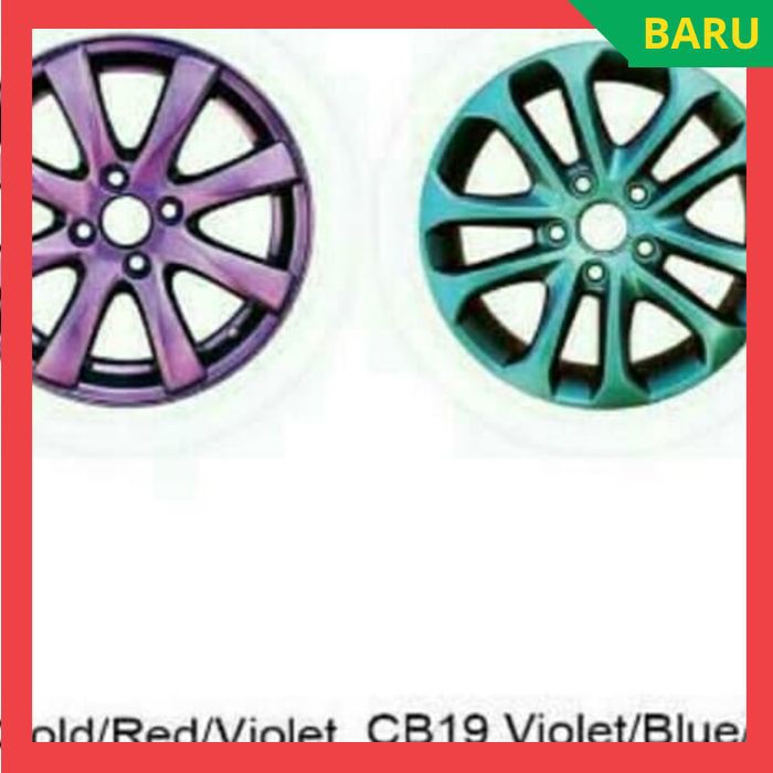 Carlas Rubber Paint Bunglon Chameleon Cat Mobil Bunglon Cat Karet Rubber Paint Chameleon Bunglon