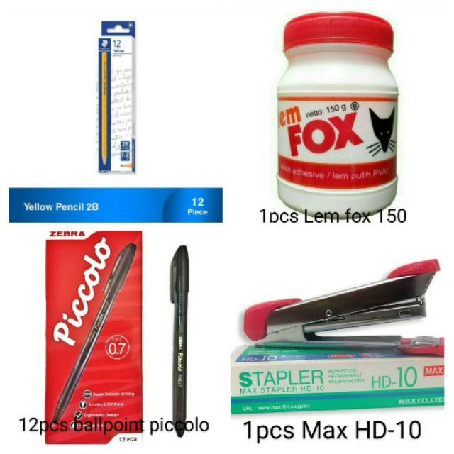 

Blitz pack1 zebra piccolo max hd-10 fox 150 staedtler yellow pencil
