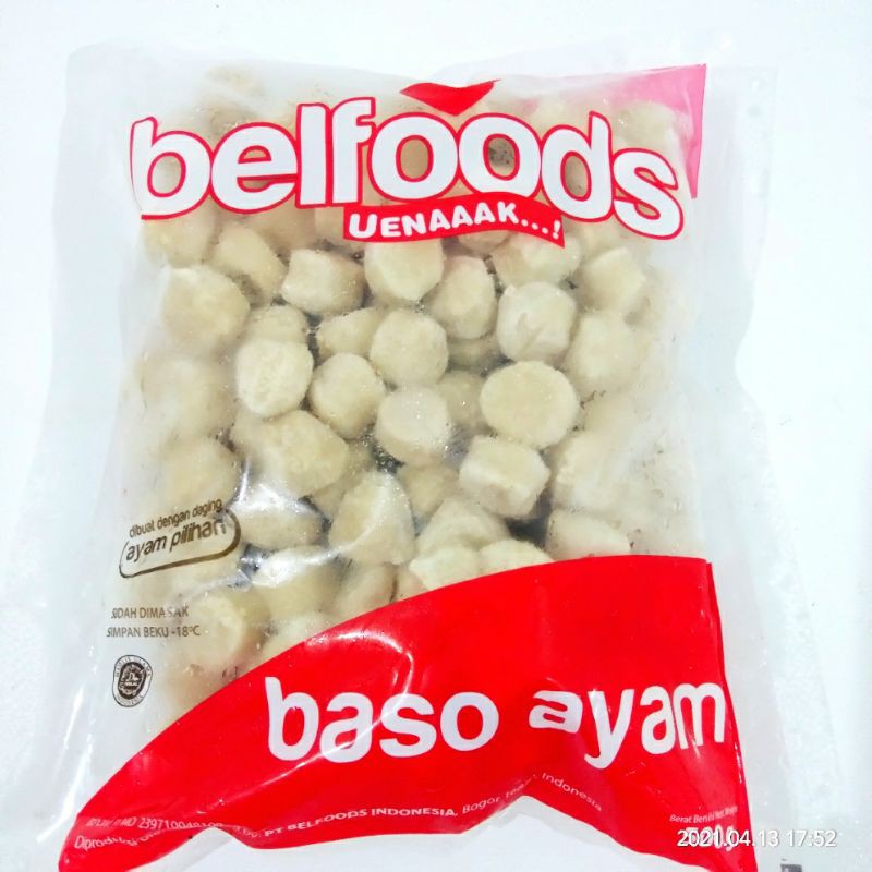 

Belfoods Baso Ayam Mini 500 gram