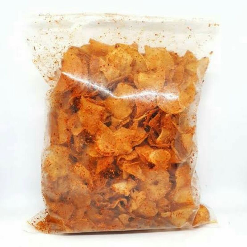 

keripik singkong pedas daun jeruk