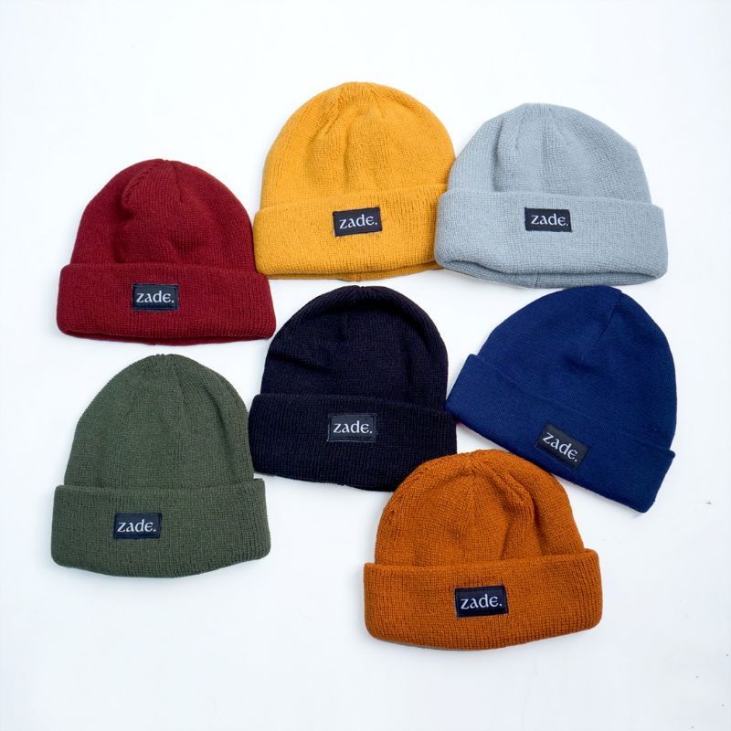 Beani Hat Pria - Kupluk Pria- Beani Hat Wanita - Kupluk Orginal Zade Supply