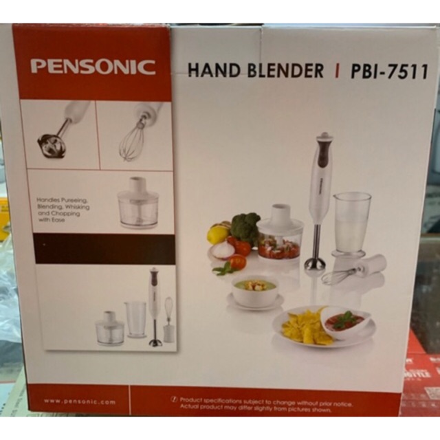Hand blender pensonic PBI-7511  Hand blender 4 in 1 pensonic pbi-7511 meat choppper dll promo