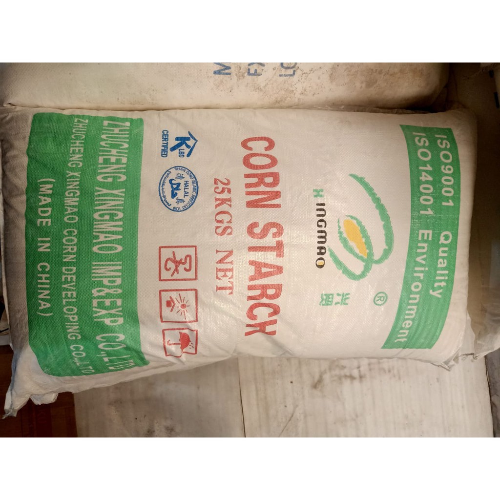 

Tepung maizena 25kg, 285rb/1ball