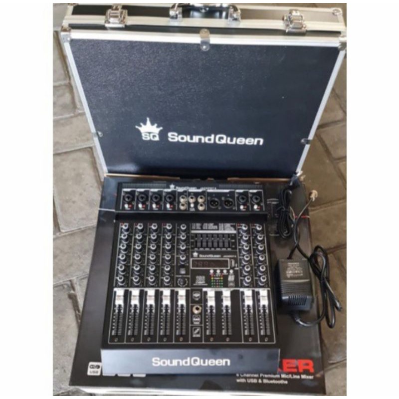 Mixer Soundqueen Jackpot 6 Original 6 Channel Free Hardcase
