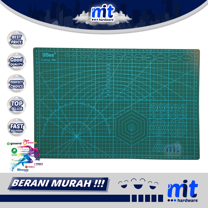 

Kusus Hari Ini Work Cutting Mat Pad A3 45 X 30Cm - Green Terlaris