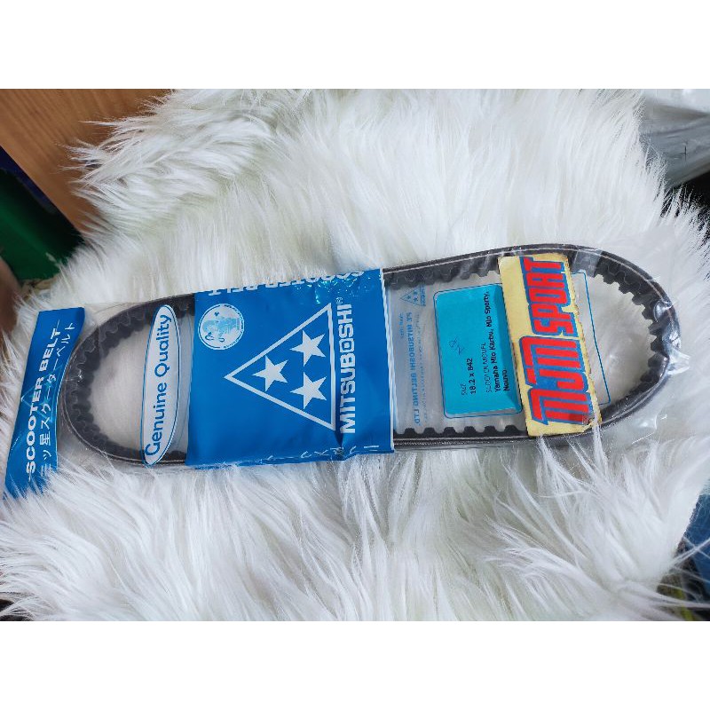 vanbelt Racing harian Mio sporty Nuvo dan Mio soul karbu Mitsuboshi . vanbelt mitsuboshi Mio karbu