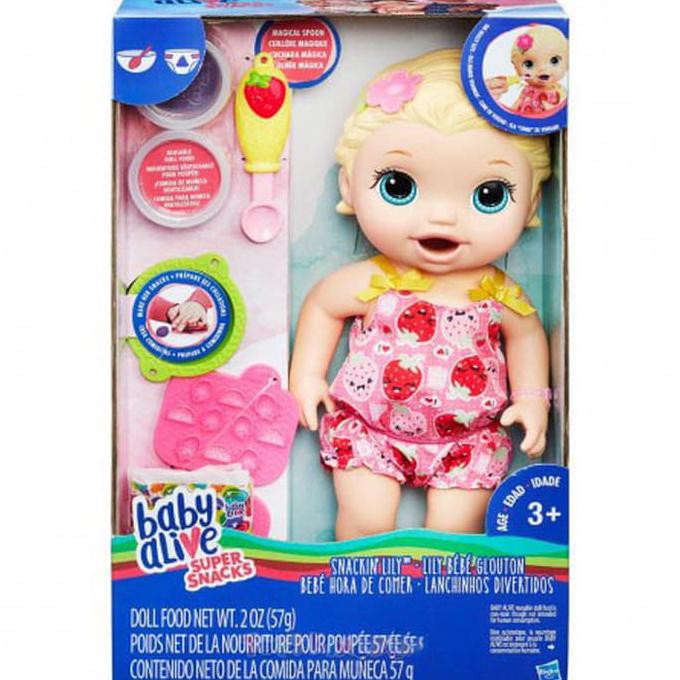 Boneka Bayi Bisa Makan Minum Mandi Berak Baby Alive