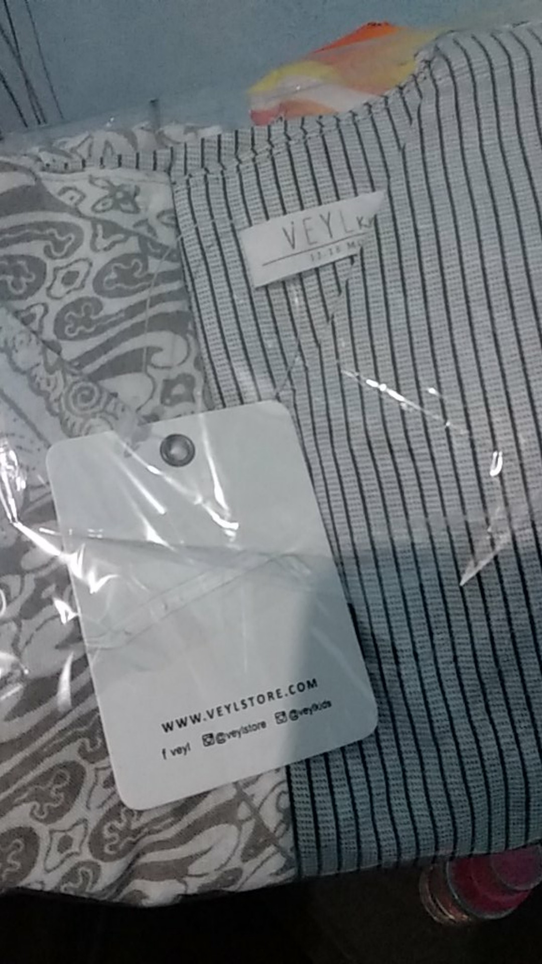 Veyl Kids Ghanis Top Brown Batik Cap Asli Anak Perempuan