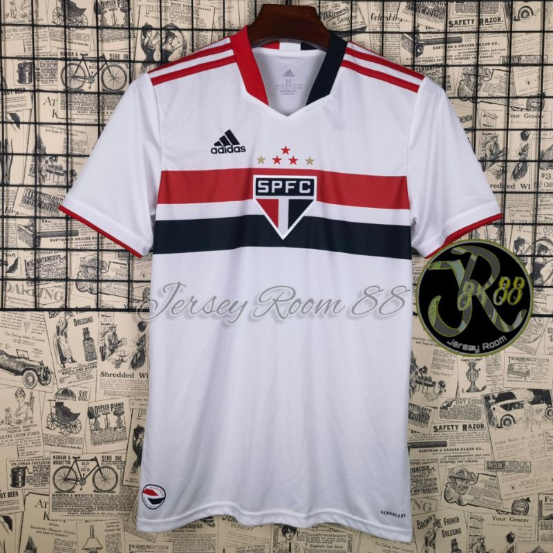 Jersey Bola Sao Paulo Home New 2022 Grade Original