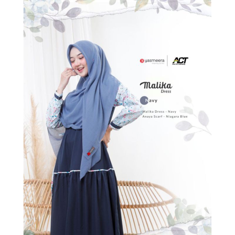 OPEN PO BEST SELLER MALIKA DRESS BY YASMEERA