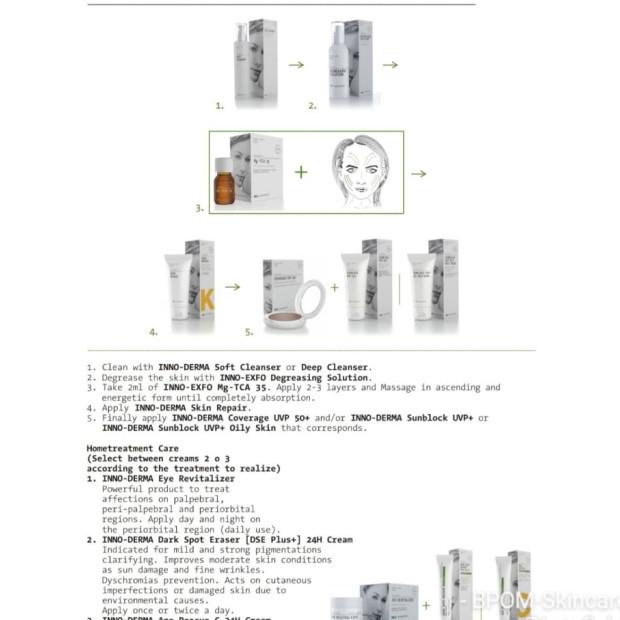 Inno-Exfo Mg-TC Age MCA-35 Peeling Antiaging Brightening Tightening