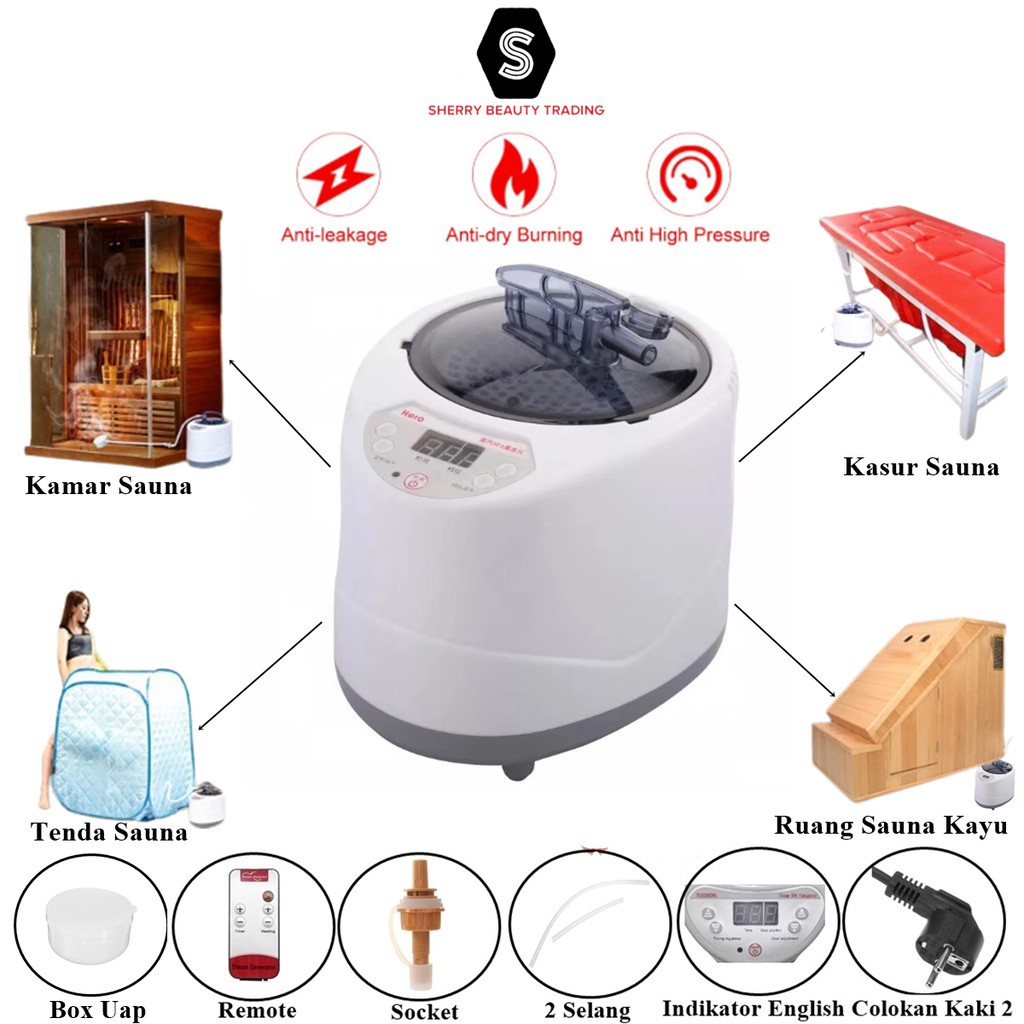 Mesin Sauna Uap Portable Steam Spa Termurah