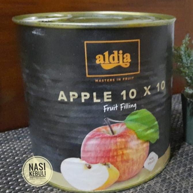 

Aldia Fruit Filling Apple 2,7Kg #Finest Belgium ---Termurah---