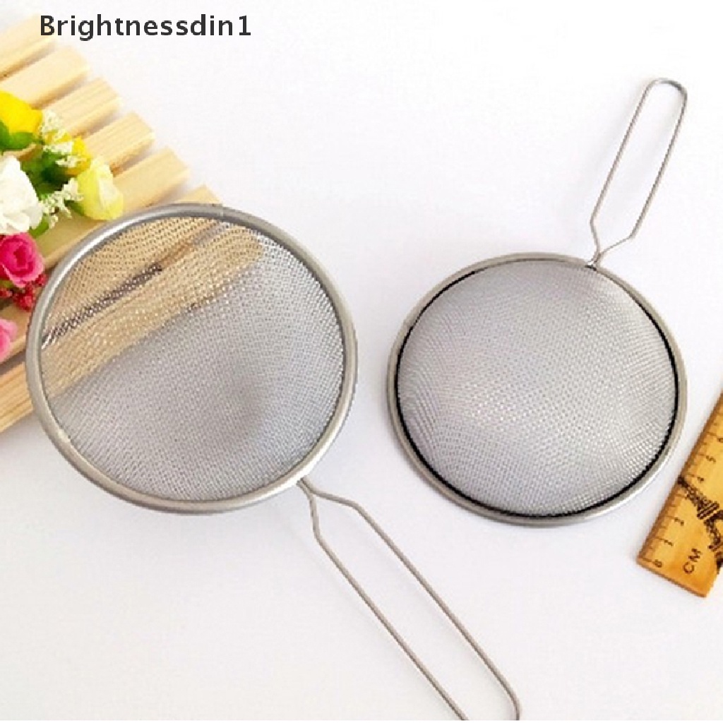 1 Pc Saringan Minyak Tepung Susu Kedelai Bahan stainless steel