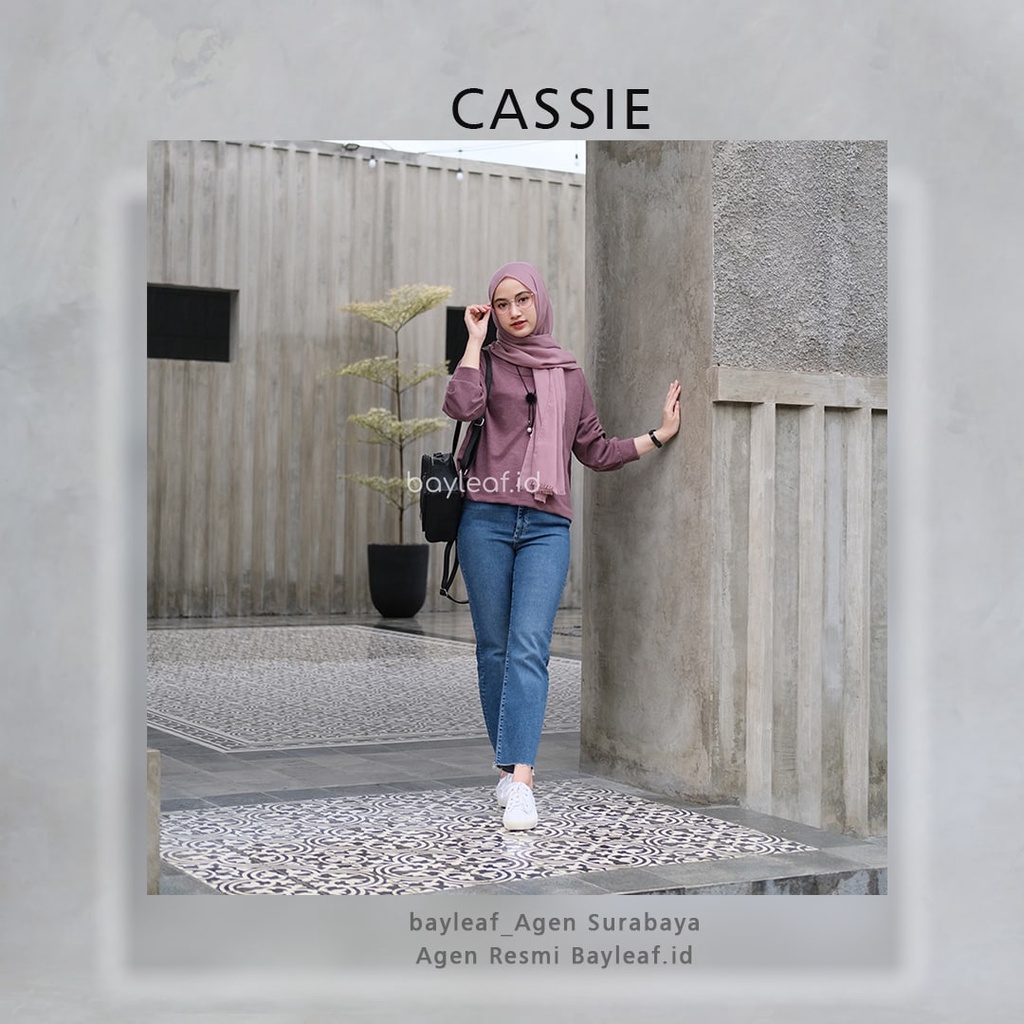 CASSIE BLOUSE COLD TONE BY BAYLEAF.ID