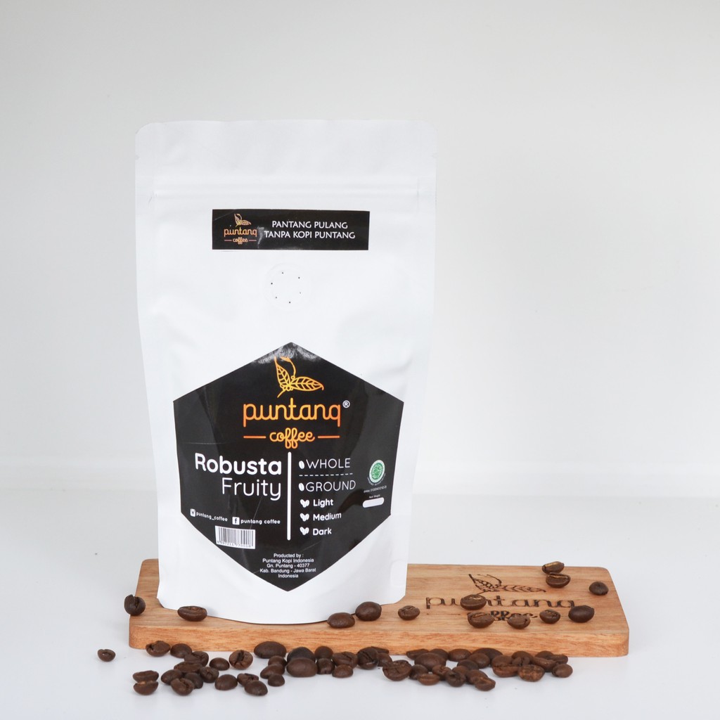 

kopi robusta fruity 250 gram kopi puntang