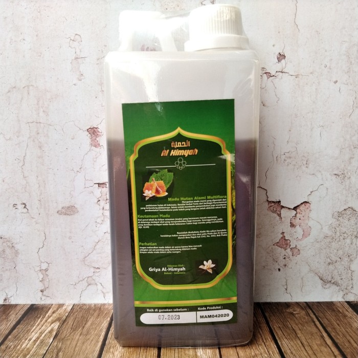 

MADU HUTAN ALAMI MULTIFLORA AL HIMYAH 1 KG ASLI / MURNI MADU HUTAN