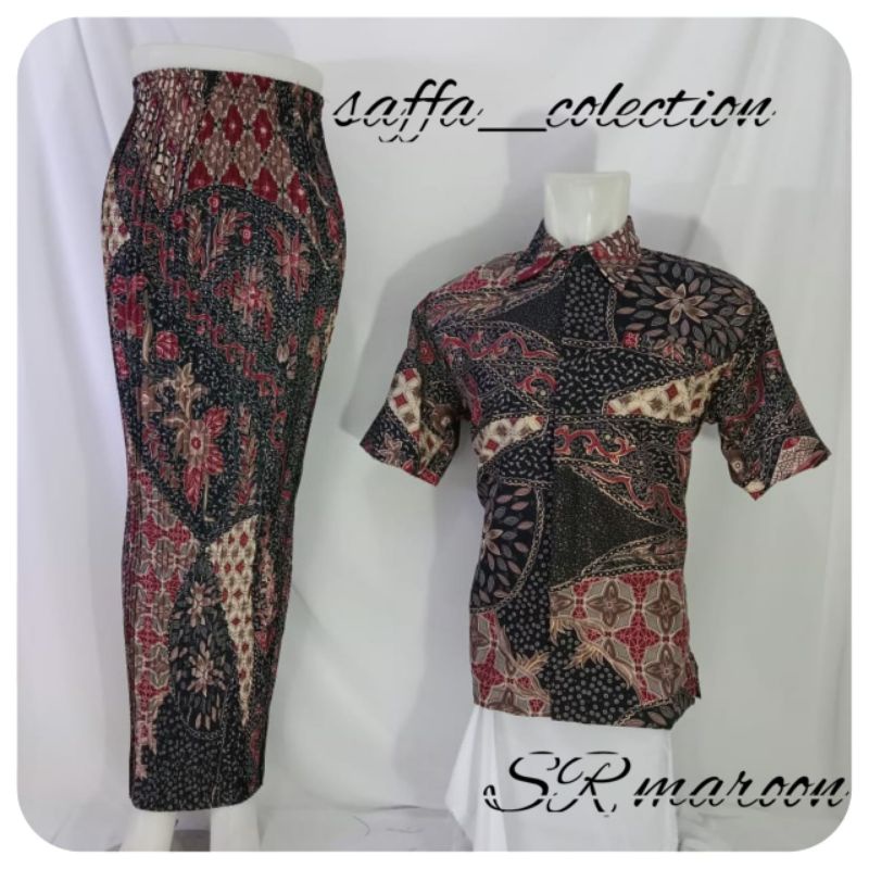 kemeja batik couple/batik couple/kemeja pendek couple