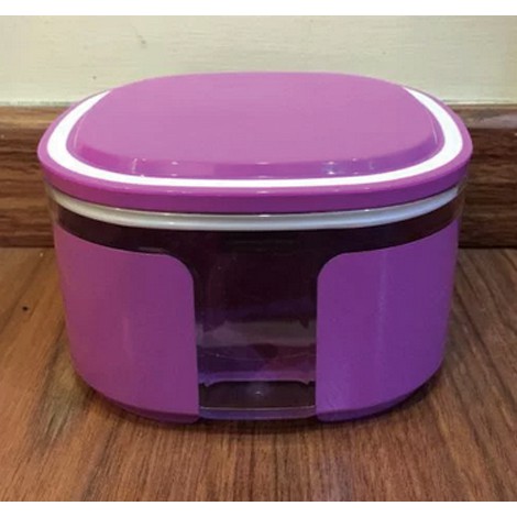 PROMO TUPPERWARE TOPLES MEWAH WINDOW CANISTER UNGU PEKAT 1PCS TEMPAT KUE TEMPAT MAKANAN