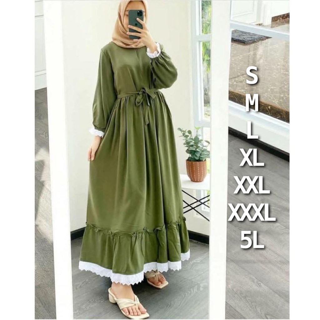 ( S M L XL XXL XXXL 5L )RELINA MAXI JUMBO MIX RENDA