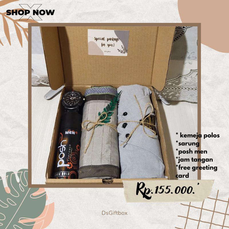 

hampers kado cowok // hampers cowo idaman // kado cowo