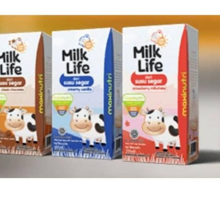 

Berkualitas! Susu Milk Life UHT 125ml 1dus = 40pc