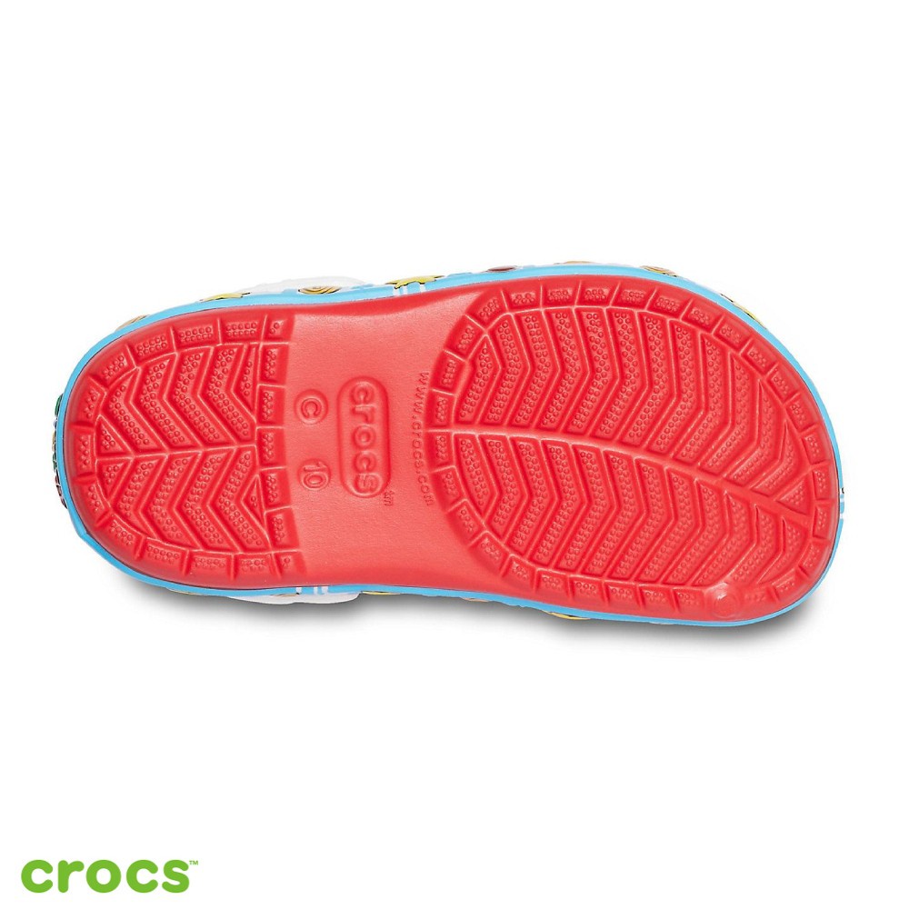 Crocs Super Mario Bros /  Sandal Anak Cowok  / Original Crocs / Sandal Anti Licinn - Red Mario - 206438-8C1