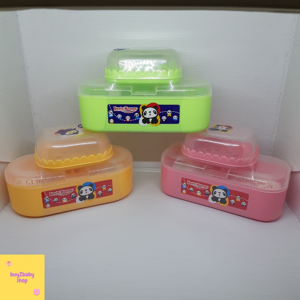 Tempat bedak dan sabun bayi Lusty Bunny