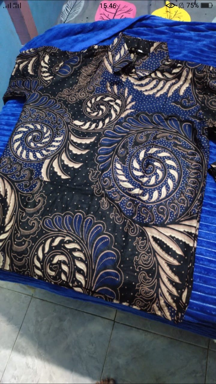 [bisa Cod]kemeja Batik Kemeja Premium Reguler Fit Baju Batik Pria Lengan Panjang