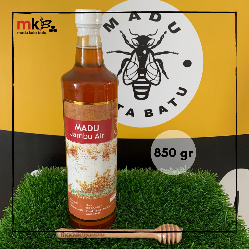 

Madu Murni Jambu Air (Nectar Bunga Jambu Air) 850 gr - Madu Kota Batu