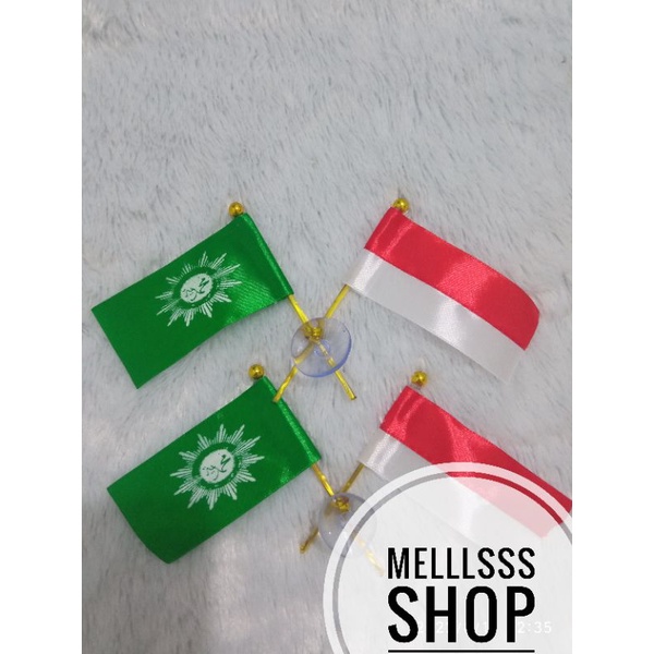 (STOK READY) BENDERA TEMPEL INDONESIA MUHAMMADIYAH