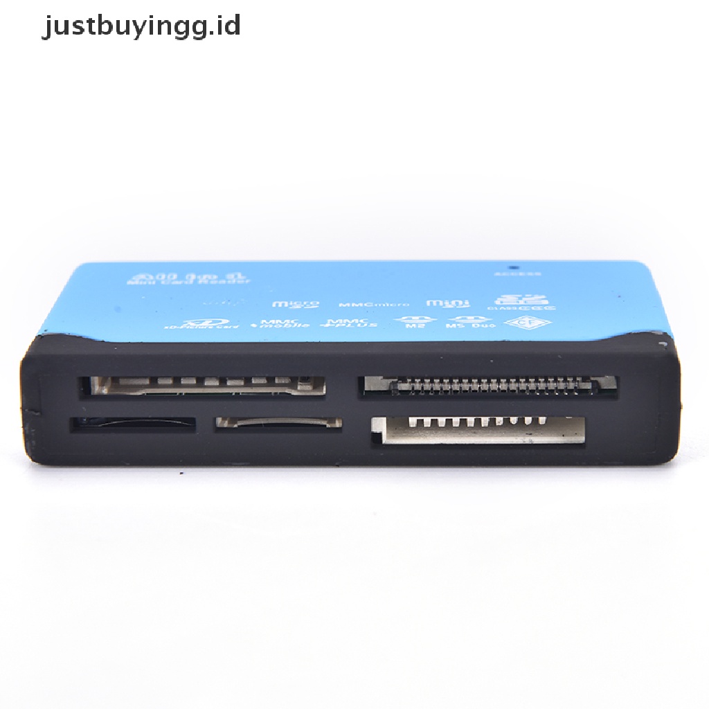 (Justbuyingg.Id) Card Reader Kartu Memori Eksternal All In One Mmc Xd Cf Ms Id