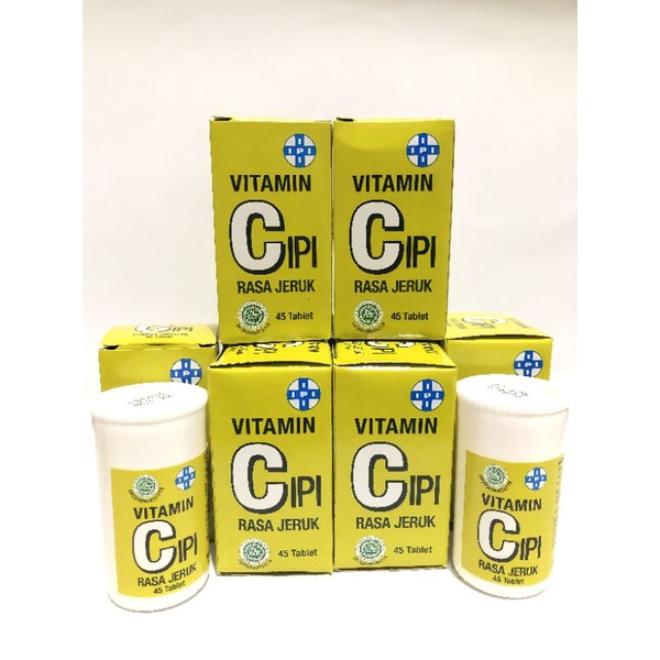 VITAMIN C IPI BOTOL @45 TABLET CIPI