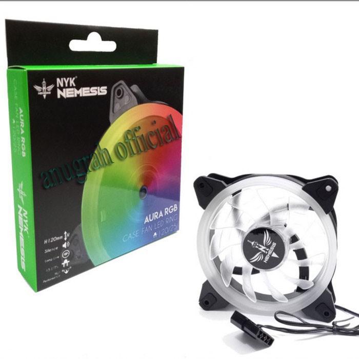 Fan Casing Gaming NYK Nemesis AURA RGB 12CM