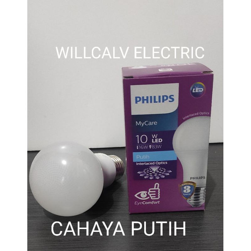 LAMPU LED PHILIPS 10W 10WATT 10 WATT / LAMPU PHILIPS LED 10W 10WATT 10 WATT CAHAYA PUTIH