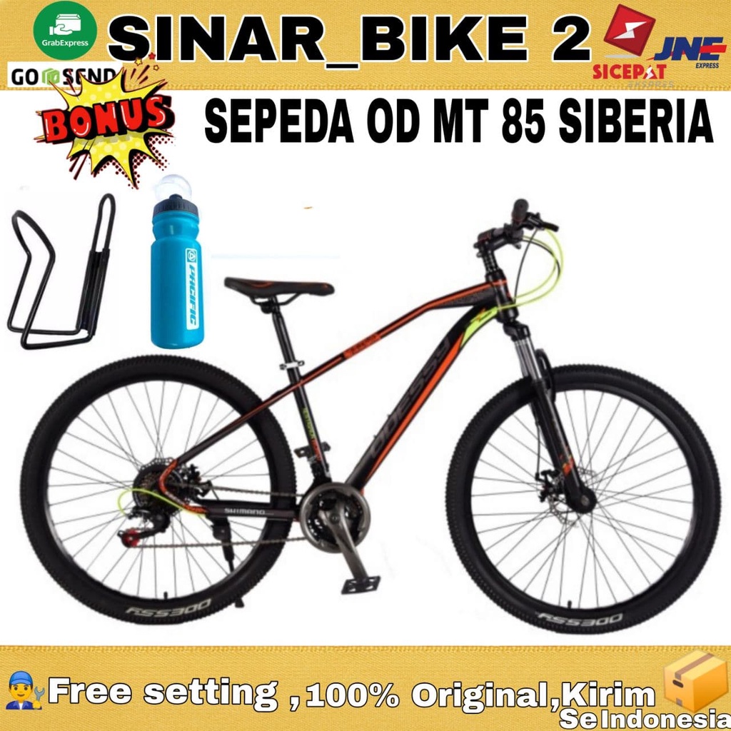 Sepeda Gunung MTB ODESSY 85 SIBERIA Ukuran 27.5 Inch 21 Speed