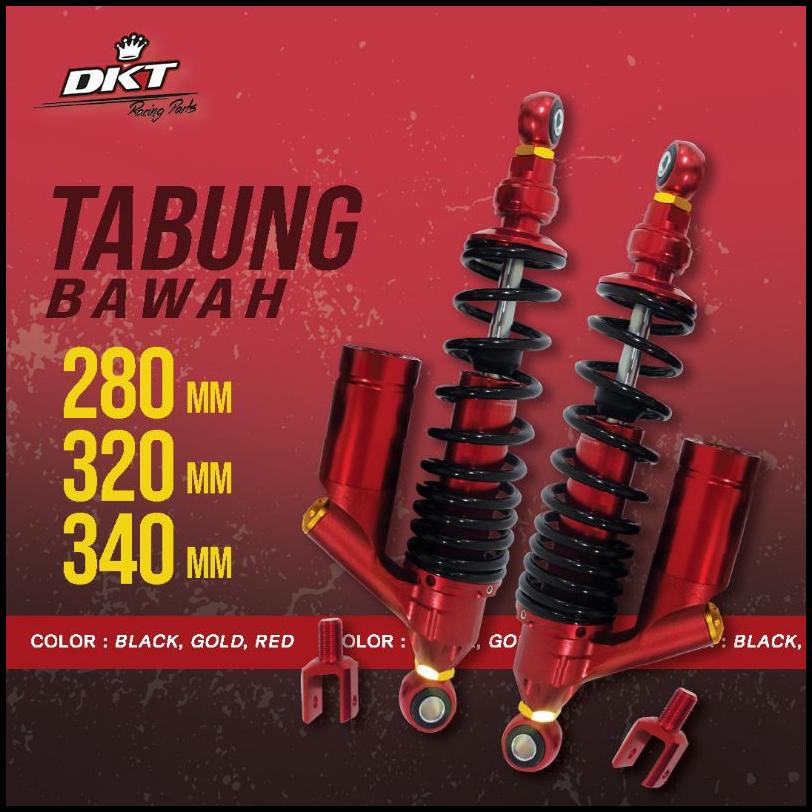 Shockbreaker Tabung Dkt Wp Series 280Mm 320Mm 340 Mm Supra Kharisma Shogun Rx King Smash Nouvo